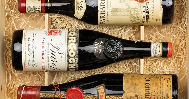 Archivní víno, dárek k 50. narozeninám