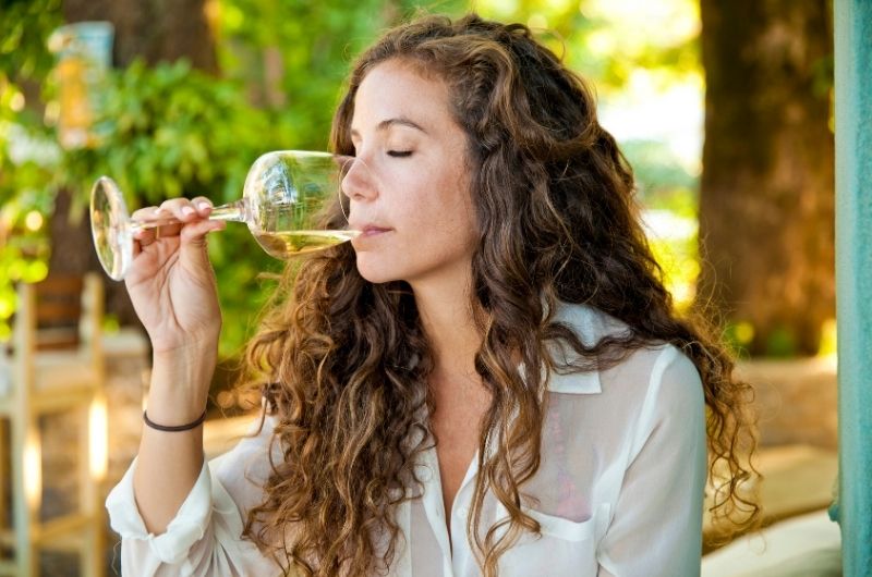Ochutnávání terciálních chutí vína