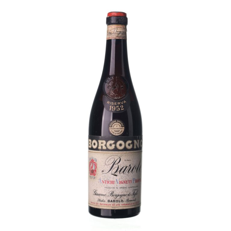 1952 Barolo Riserva Giacomo Borgogno & Figli