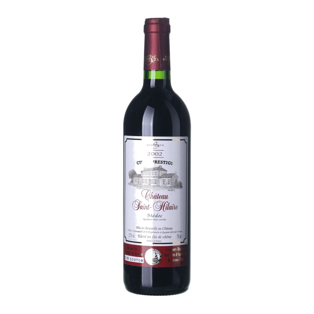 2002 Médoc Château SaintHilaire VIATEMPIA.CZ