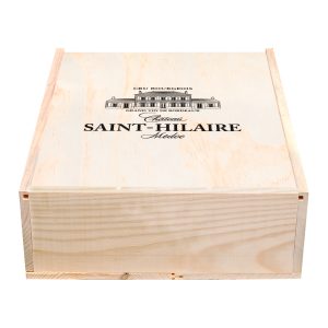 Dárková krabice Saint-Hilaire pro 3 lahve vína