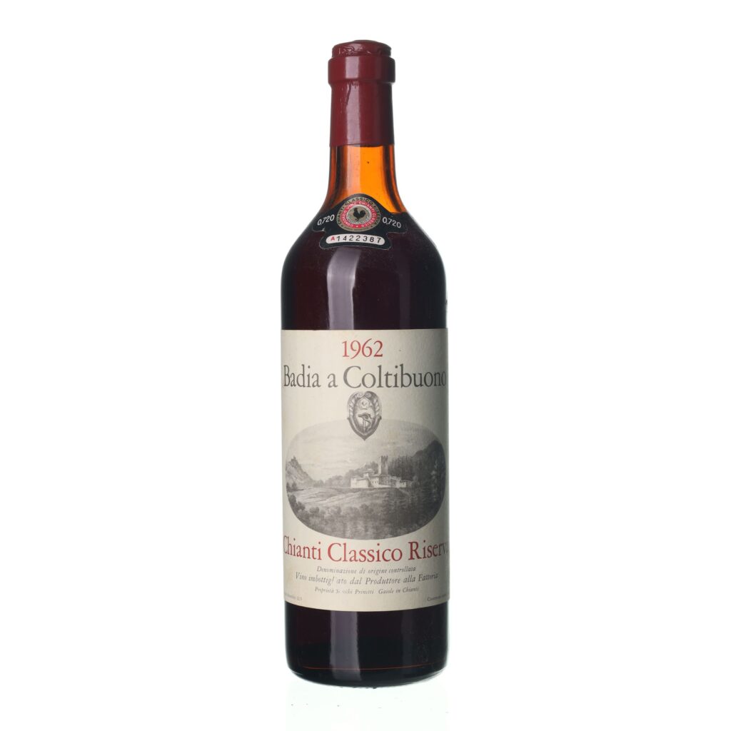 1962 Chianti Riserva Badia a Coltibuono