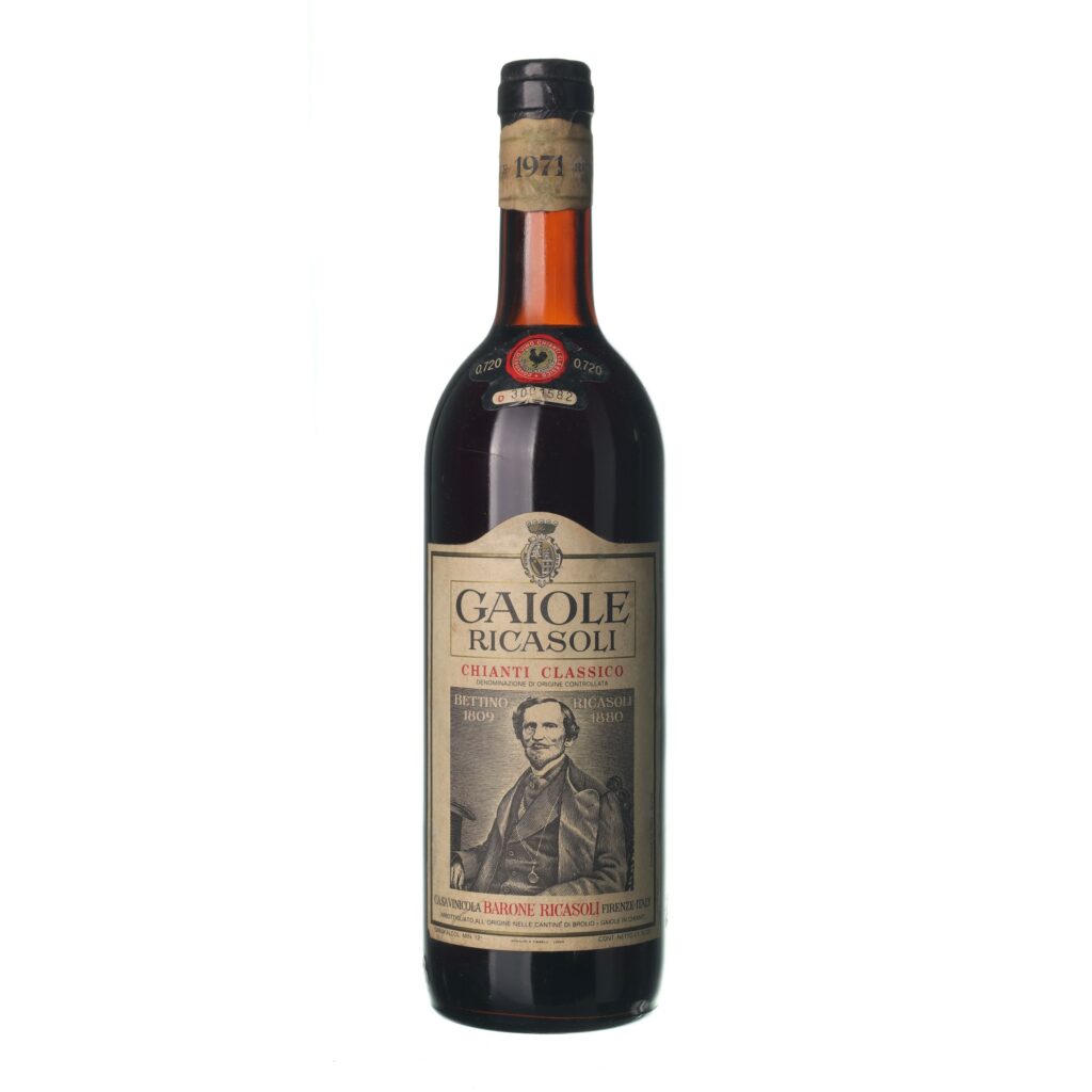 1971 Chianti Barone Ricasoli