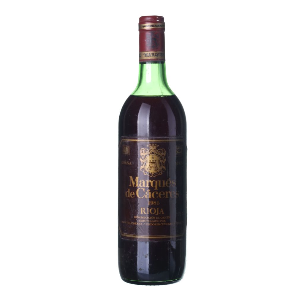 1981 Rioja Marques de Caceres