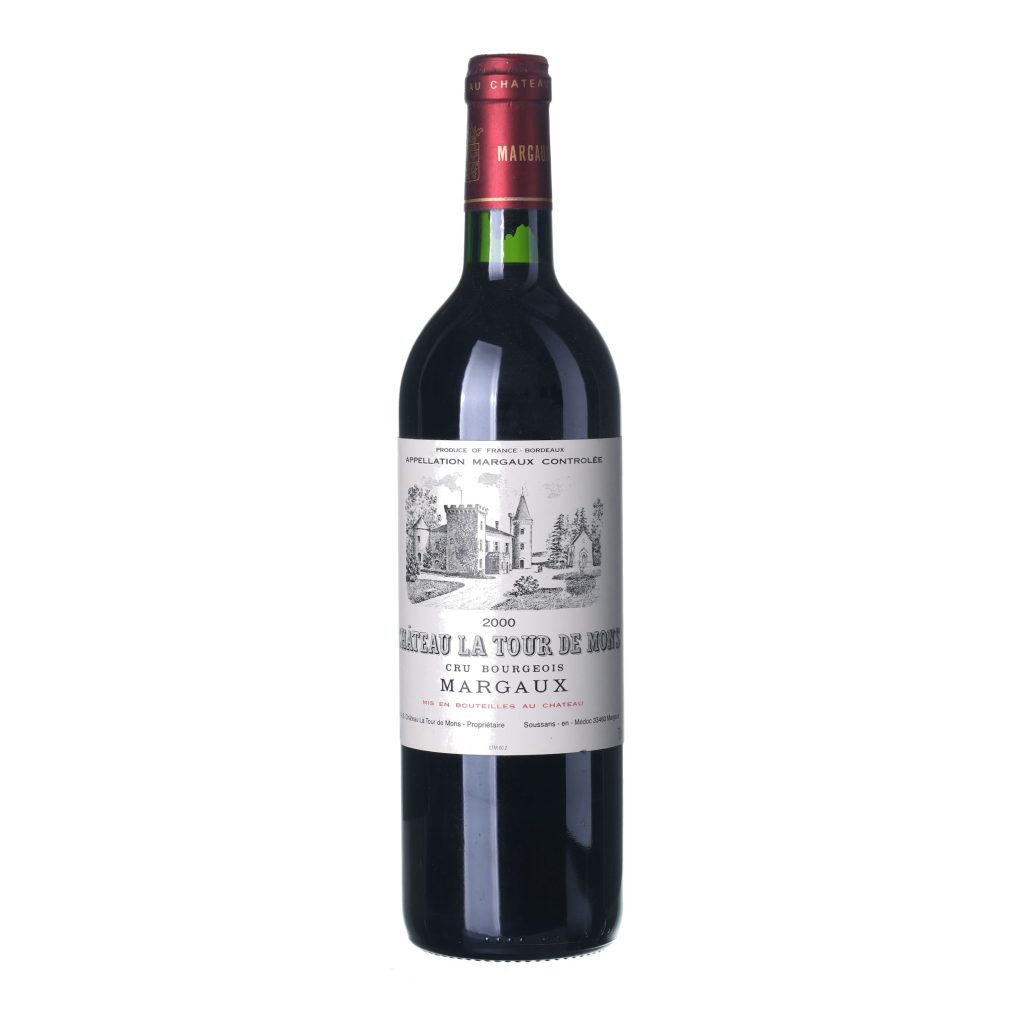 2000 Margaux Cru Bourgeois Château La Tour de Mons