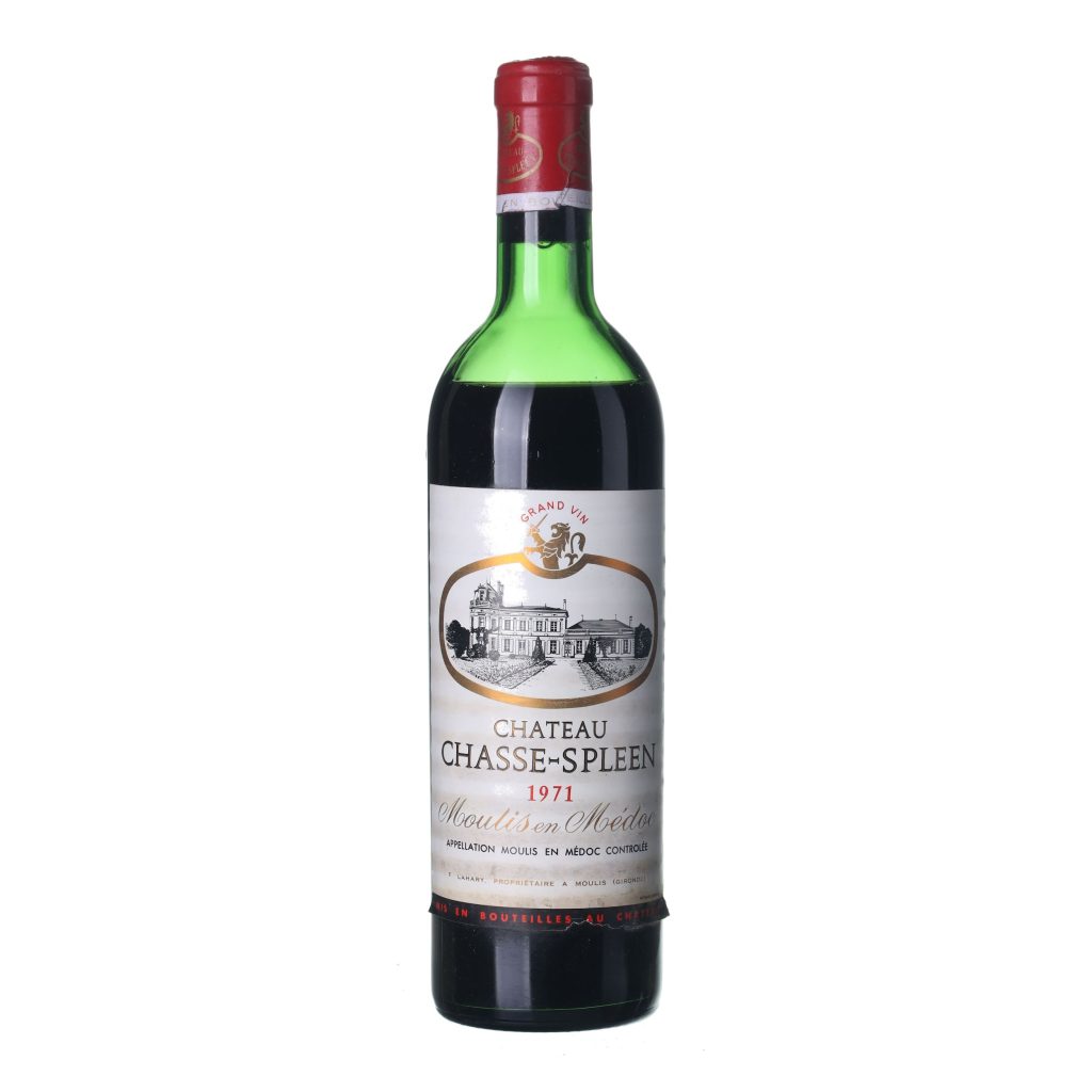 1971 Moulis Médoc Château Chasse Spleen