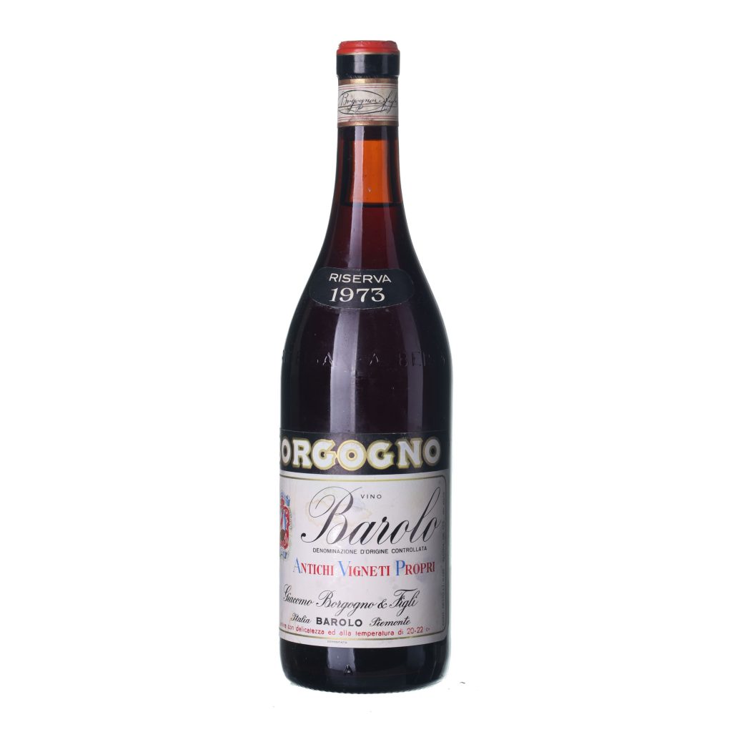 1973 Barolo Riserva Giacomo Borgogno & Figli