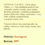 1997 Sauvignon Château Valtice
