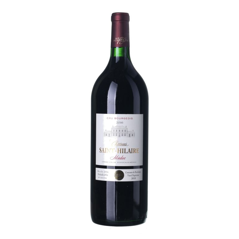 2016 Médoc Cru Bourgeois Château Saint-Hilaire Magnum objem 1,5 lt