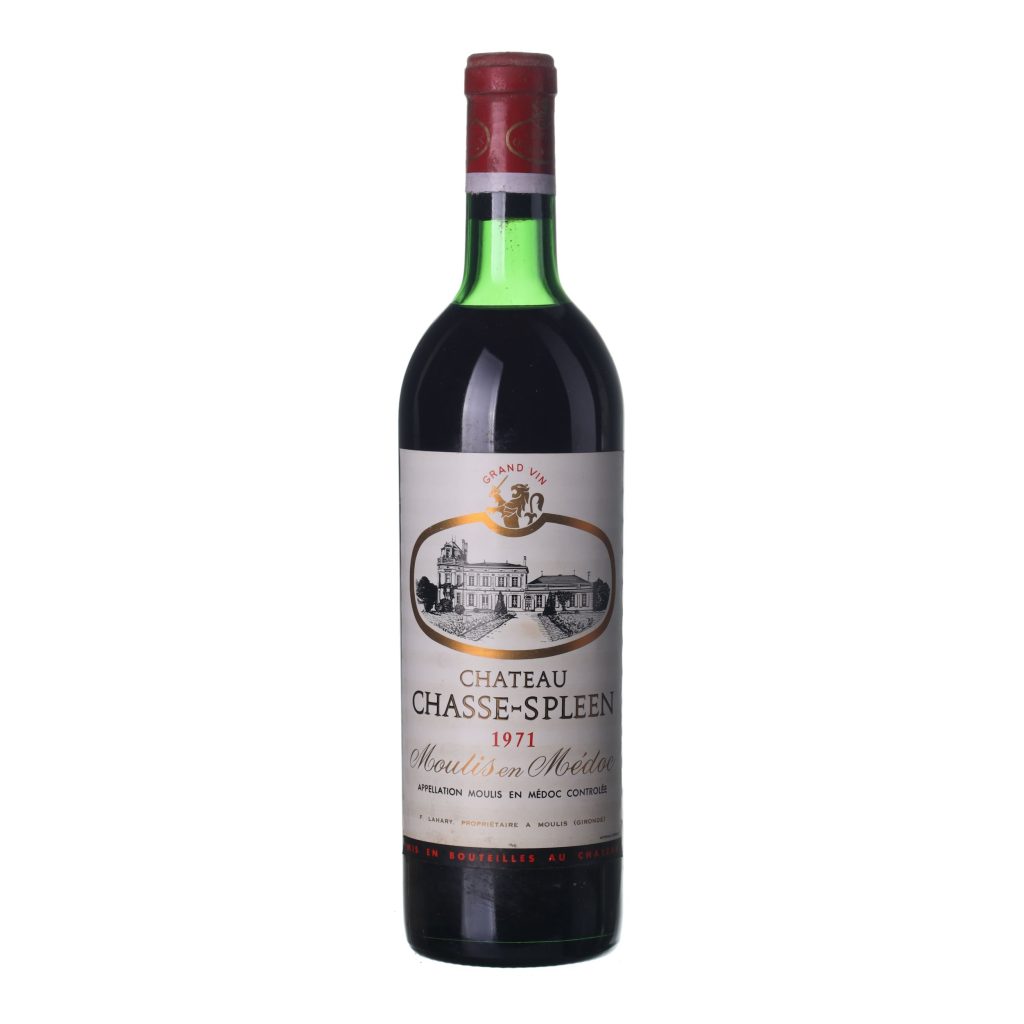 1971 Moulis Médoc Château Chasse Spleen