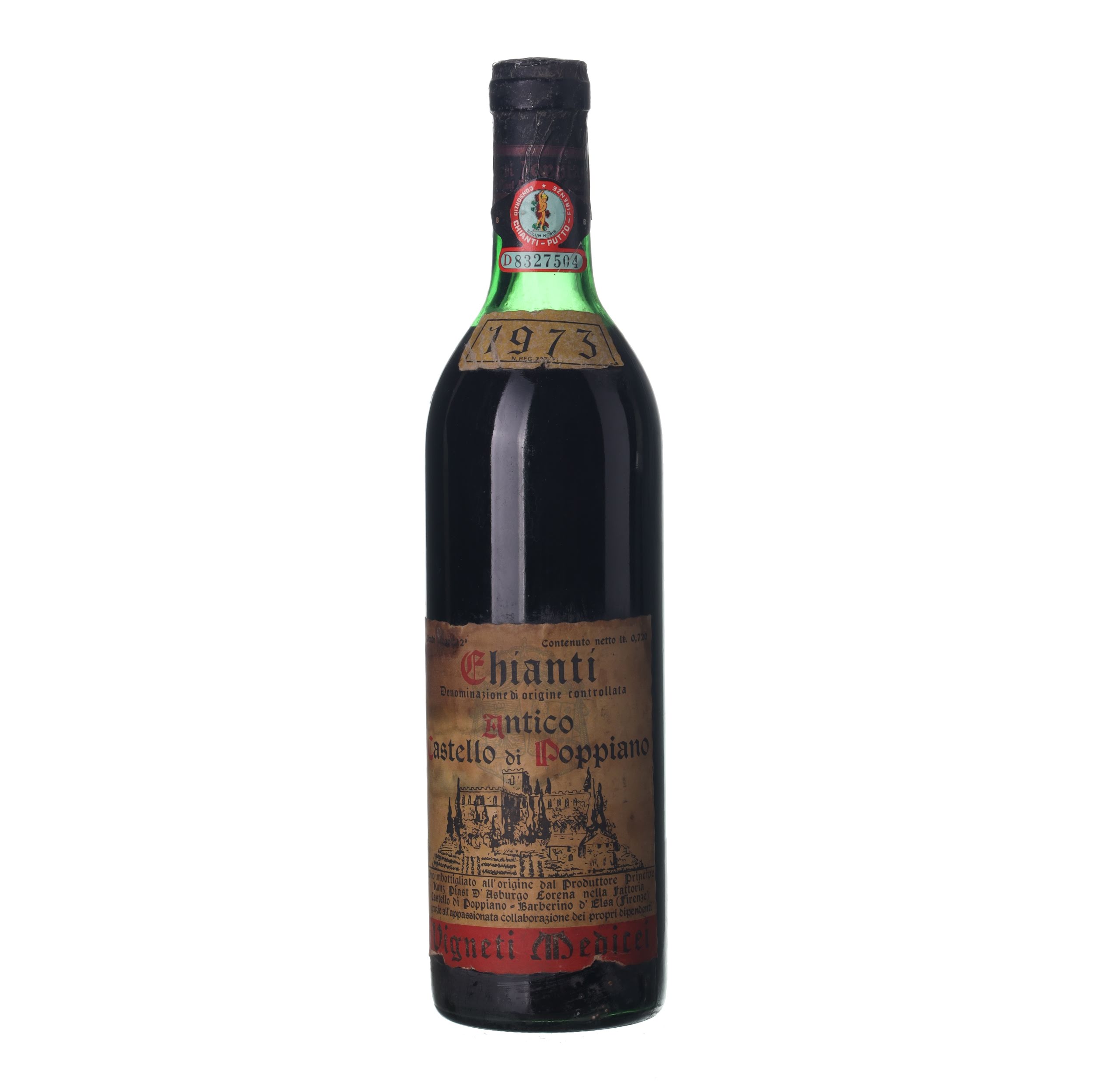 Vintage - Chianti 1973 - MARENGO G. - Magnum 1,75L - 12% - Italie