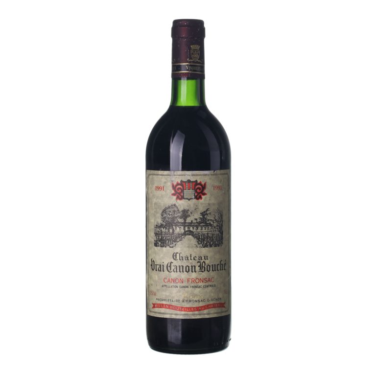 1991 Canon Fronsac Château Vrai Canon Bouché