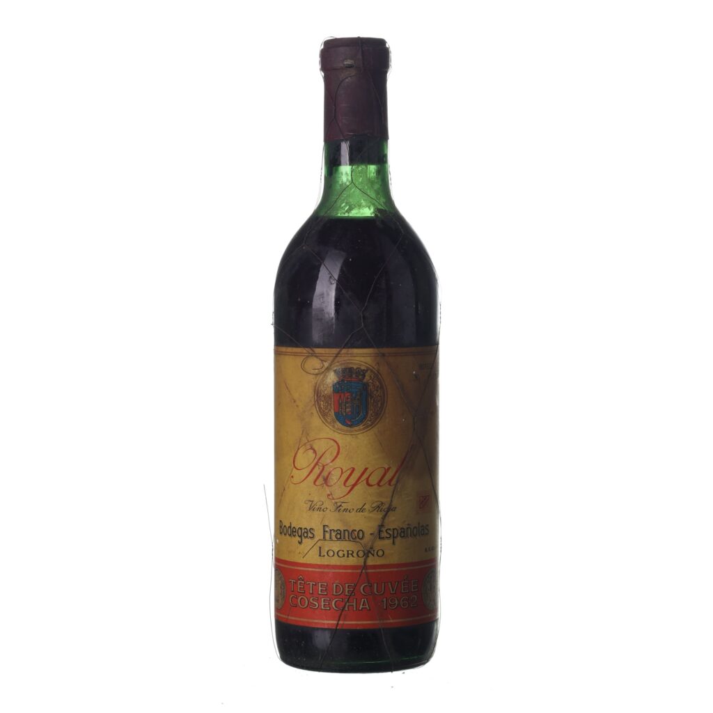 1962 Vino Fino de Rioja Crianza Bodegas Franco