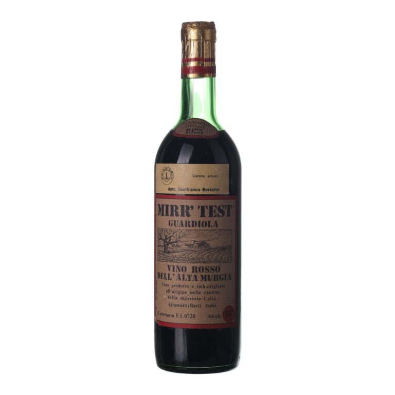 1973 Vino Rosso dell 'Alta Murgia Gianfranco Bertotto
