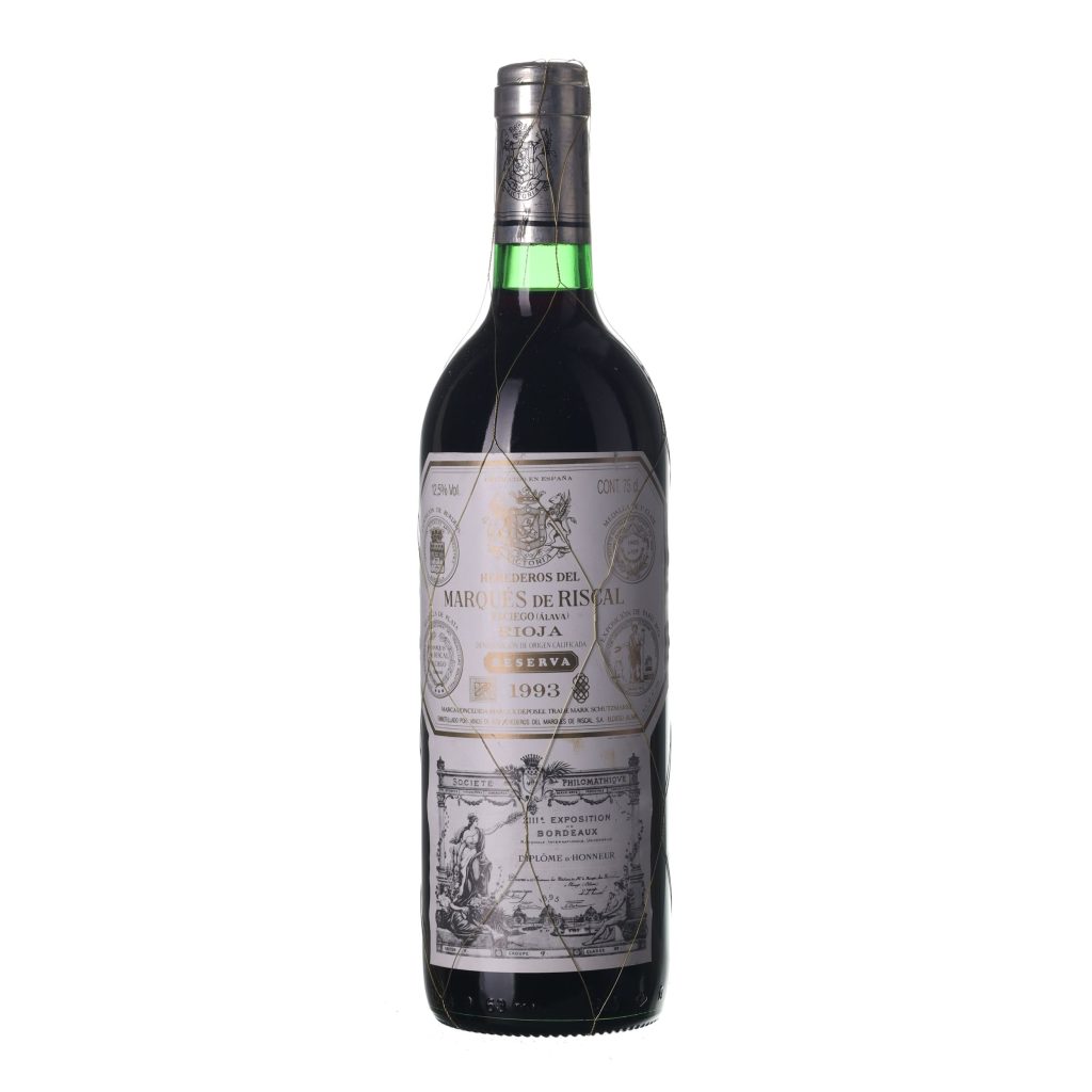 1993 Rioja Reserva Marqués de Riscal