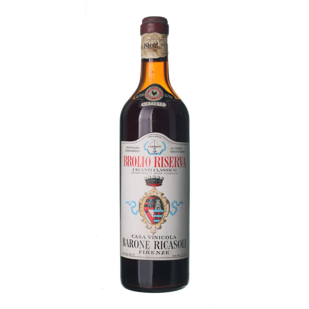1962 Chianti Riserva Barone Ricasoli