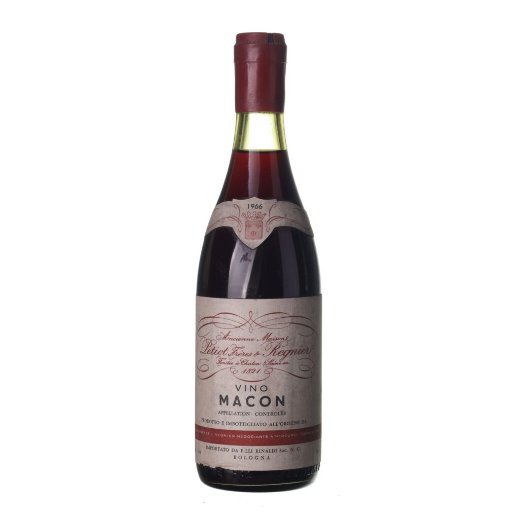 1966 Macon AOC Petiot Fréres & Regnier