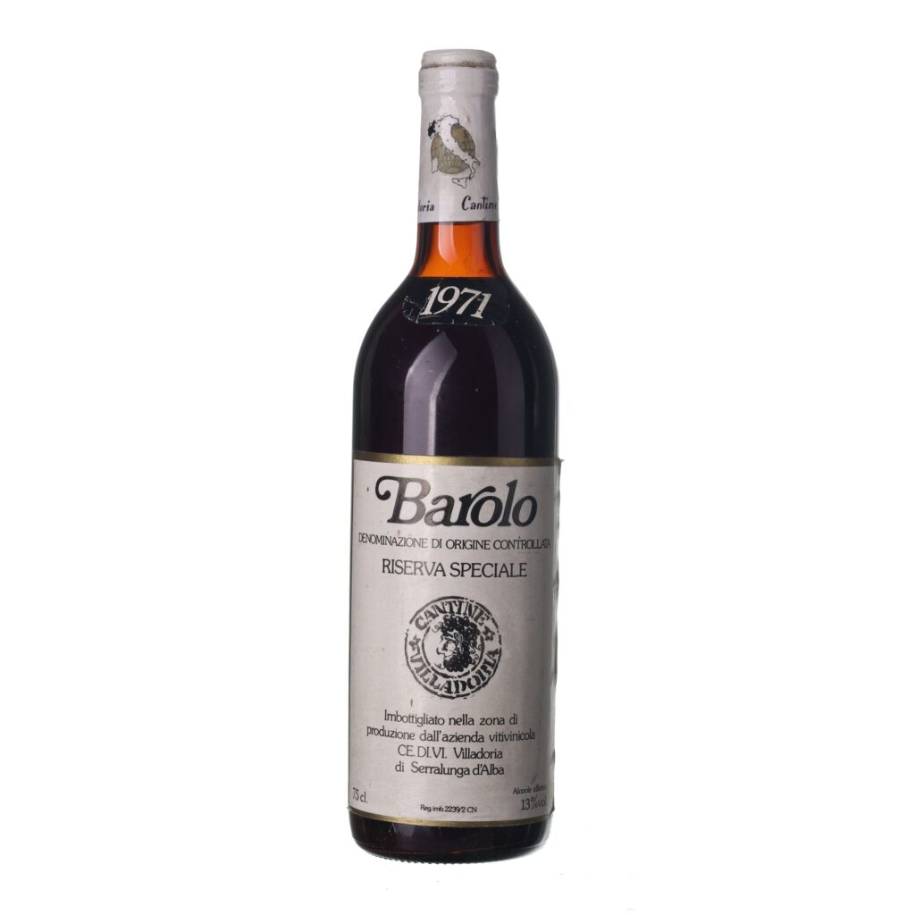 1971 Barolo Riserva Villadoria
