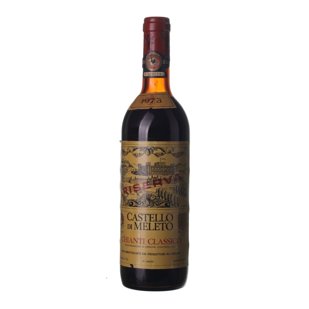 1973 Chianti Riserva Castello di Meleto VIATEMPIA.CZ