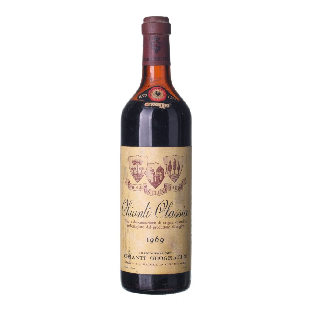 1969 Chianti Gaiole Castellina Radda