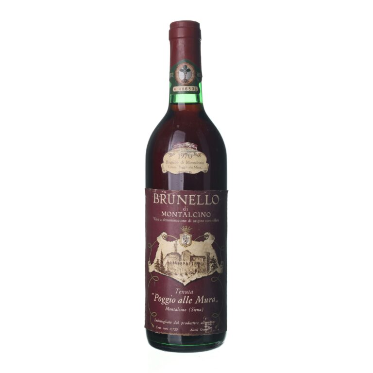1970 Brunello di Montalcino Poggio Alle Mura