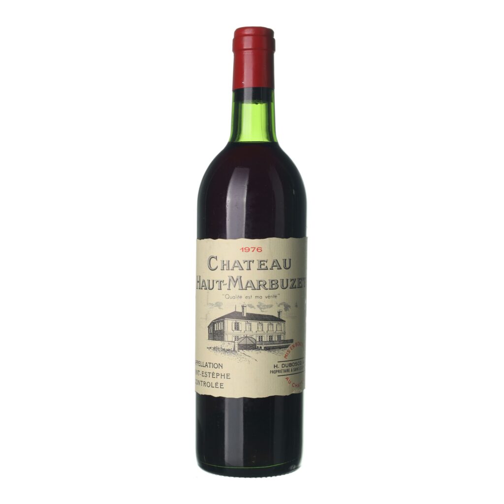 1976 Saint-Estèphe Chateau Haut-Marbuzet