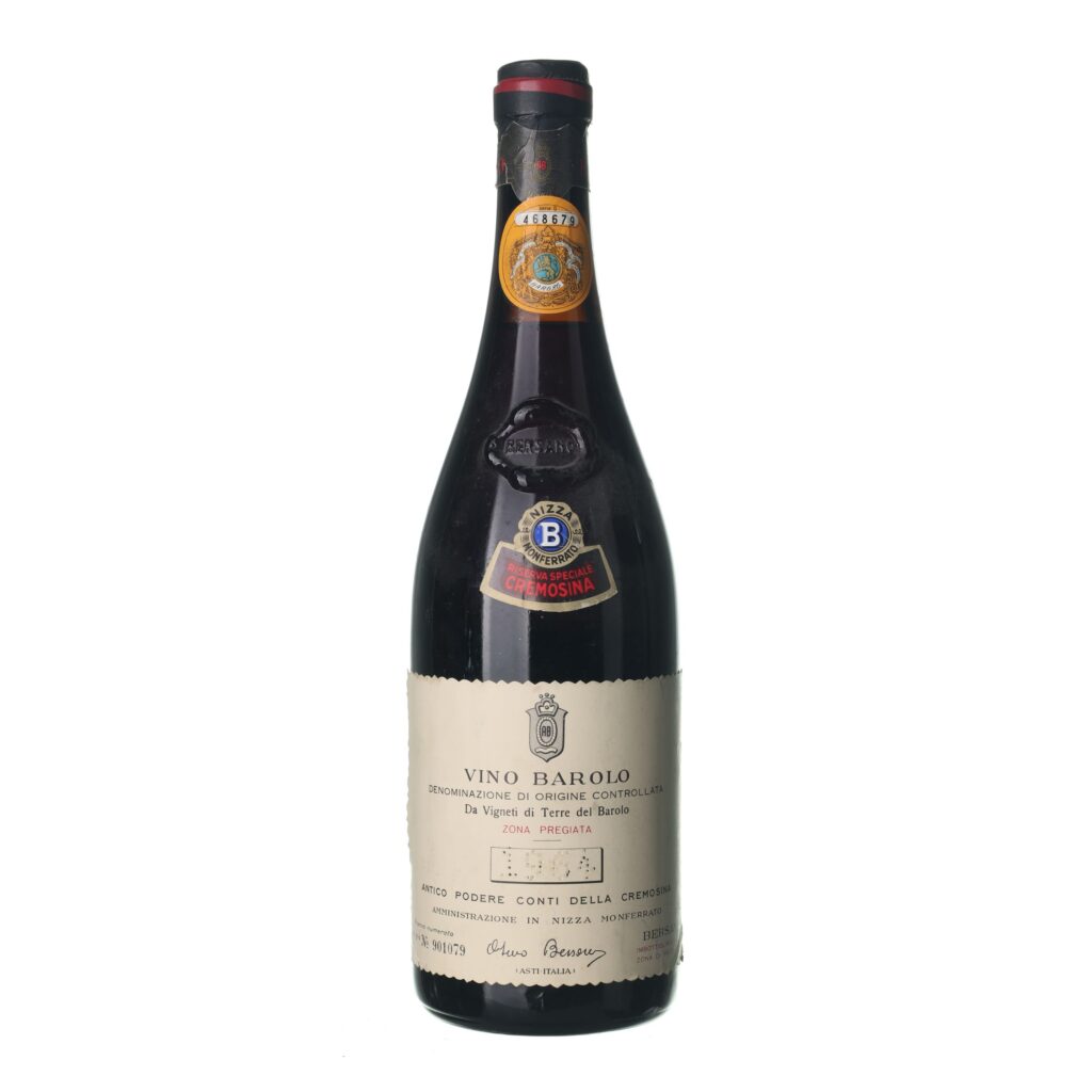 1964 Barolo Riserva Bersano