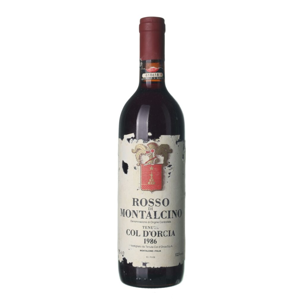 1986 Rosso di Montalcino Col d'Orcia
