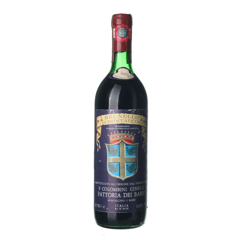 1981 Brunello di Montalcino Fattoria dei Barbi