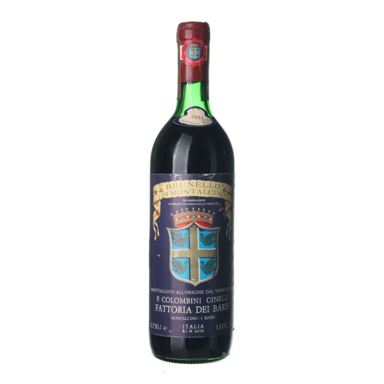 1981 Brunello di Montalcino Fattoria dei Barbi