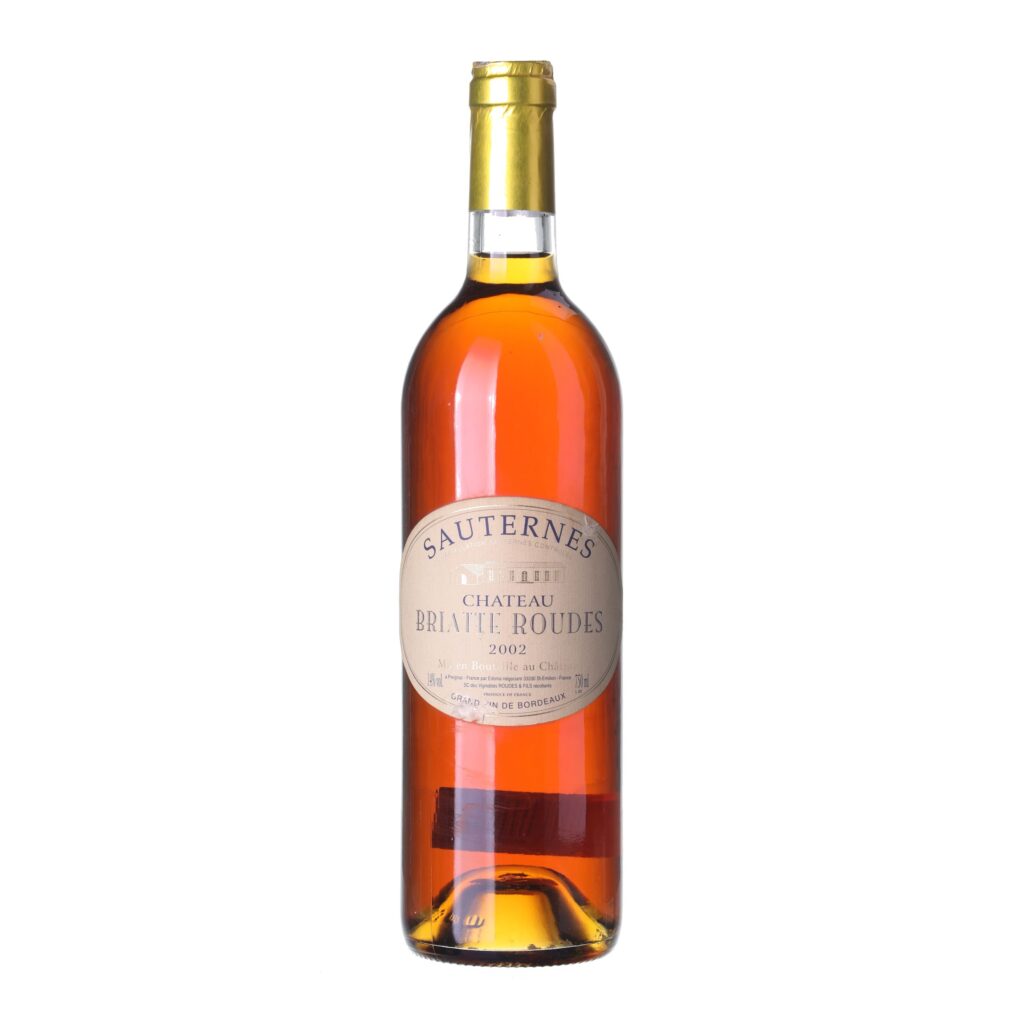 2002 Sauternes Château Briatte Roudes