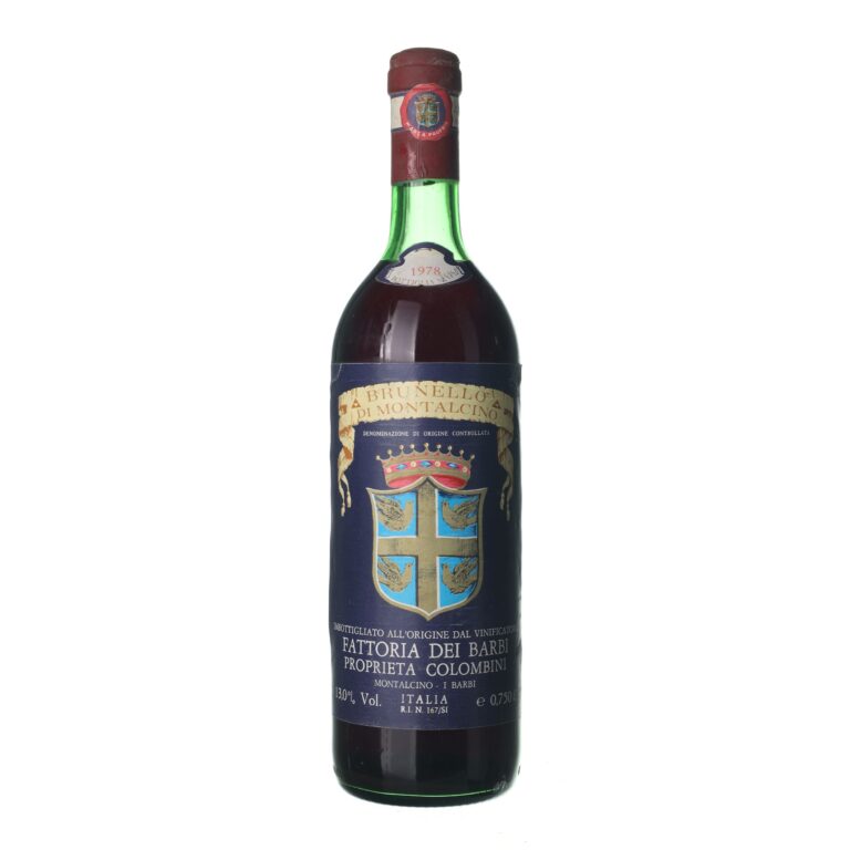 1978 Brunello di Montalcino Fattoria dei Barbi