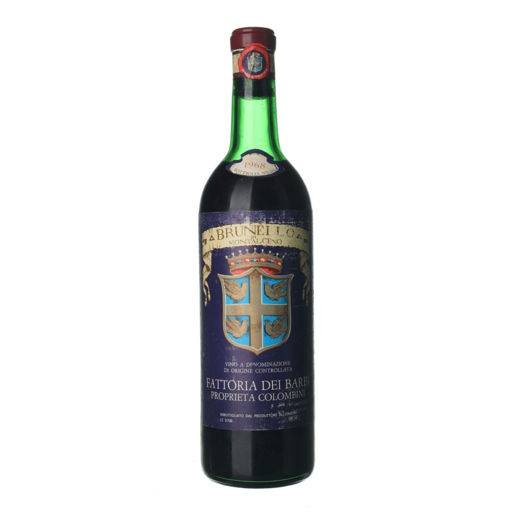 1968 Brunello di Montalcino Fattoria dei Barbi