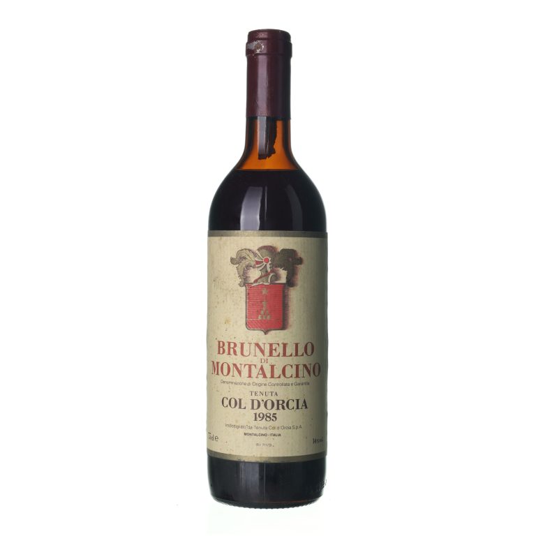 1985 Brunello di Montalcino Col d'Orcia
