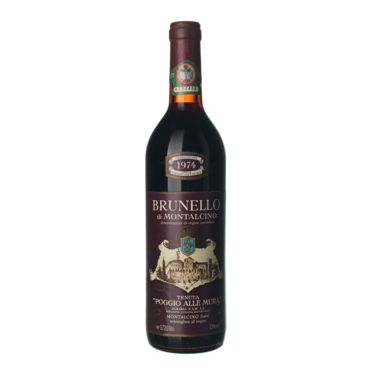 1974 Brunello di Montalcino Poggio Alle Mura