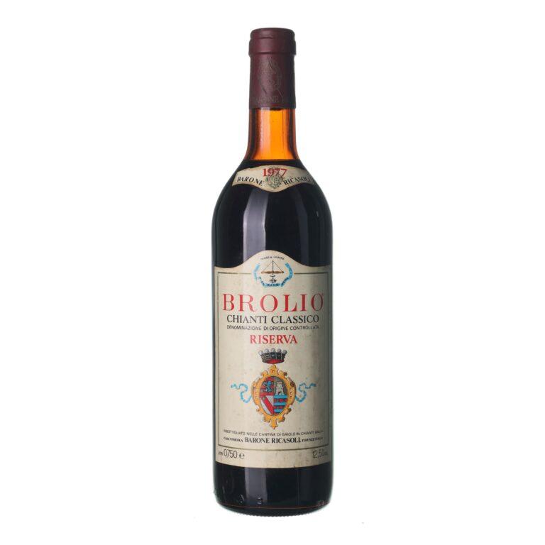 1977 Chianti Riserva Brolio