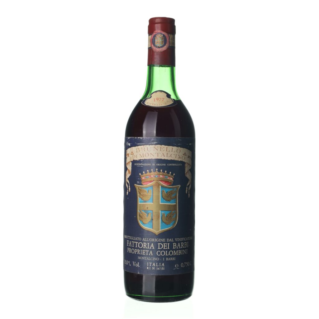 1977 Brunello di Montalcino Fattoria dei Barbi