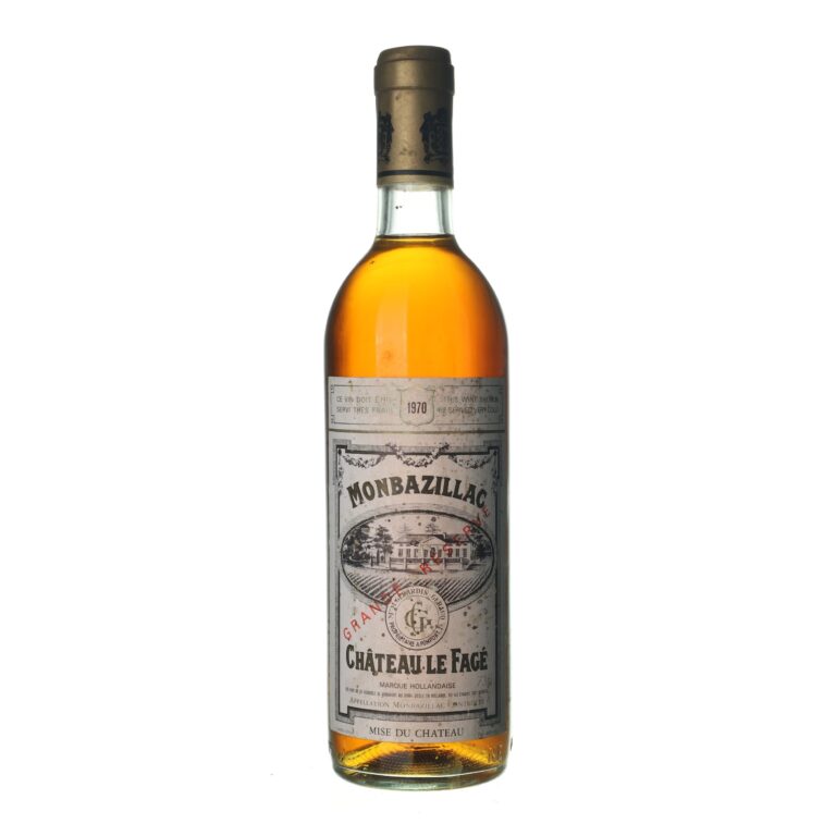1970 Monbazillac Grande Réserve Chateau Le Fage