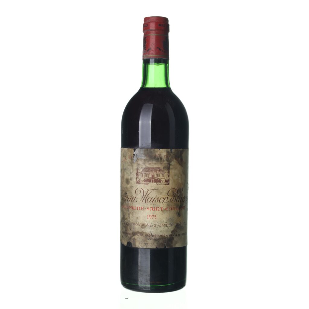 1975 Saint-Émilion Chateau Maison Blanche