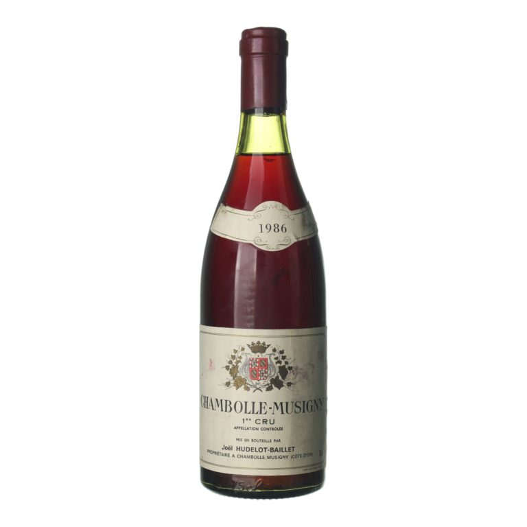 1986 Chambolle-Musigny Premier cru Joel Hudelot-Baillet