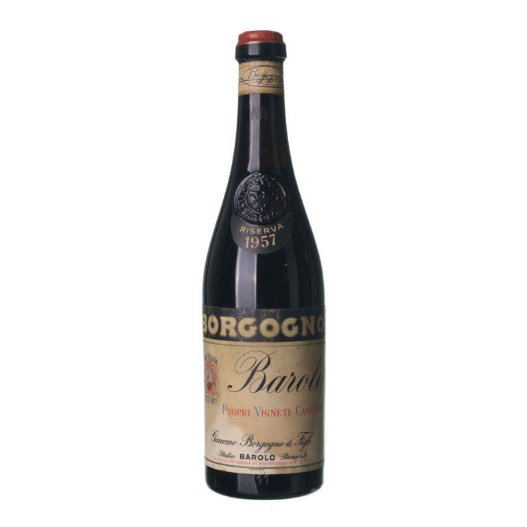 1957 Barolo Riserva Giacomo Borgogno & Figli