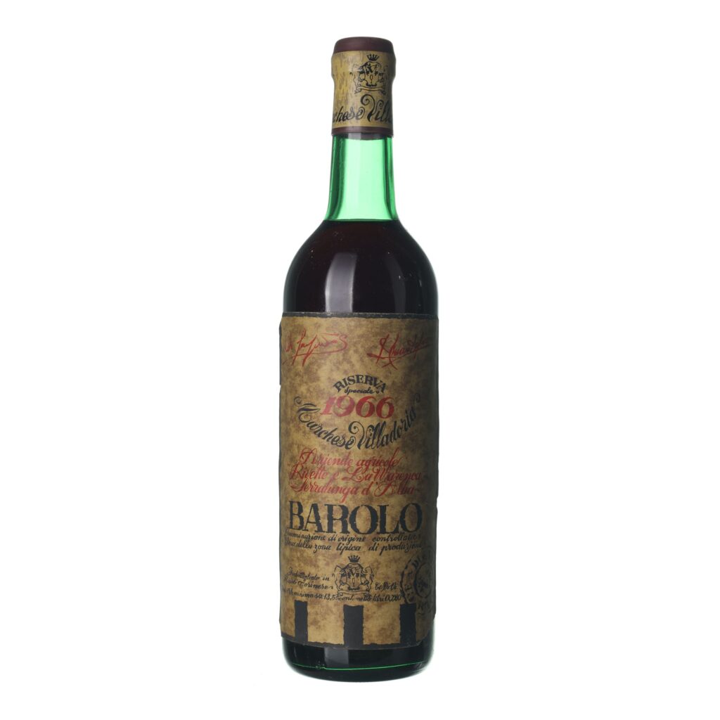 1966 Barolo Riserva Marchese Villadoria