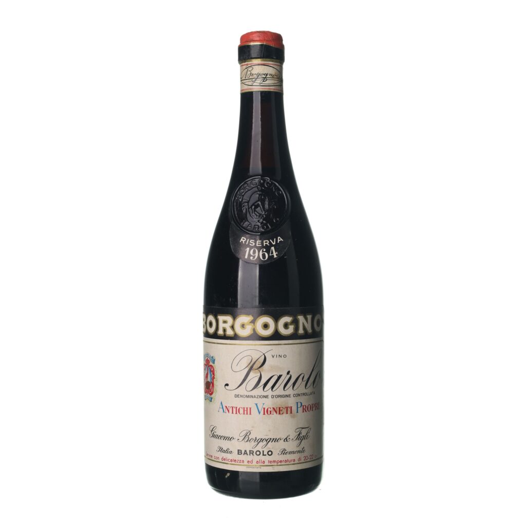 1964 Barolo Riserva Giacomo Borgogno & Figli