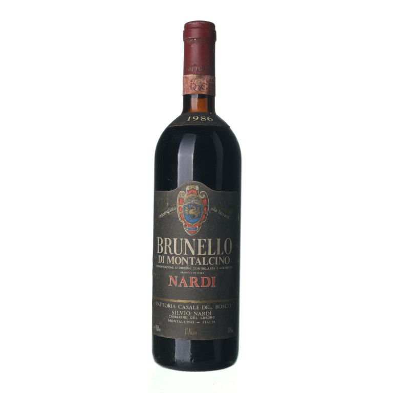 1986 Brunello di Montalcino Silvio Nardi
