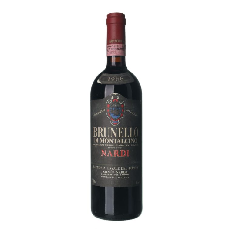 1986 Brunello di Montalcino Silvio Nardi