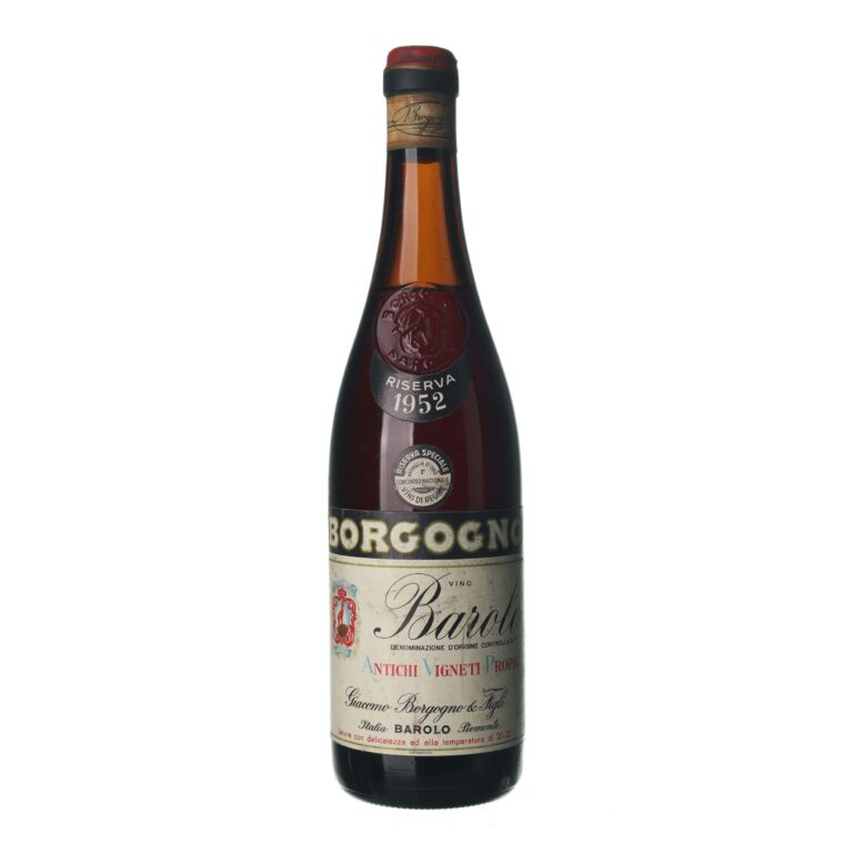 1952 Barolo Riserva Giacomo Borgogno & Figli