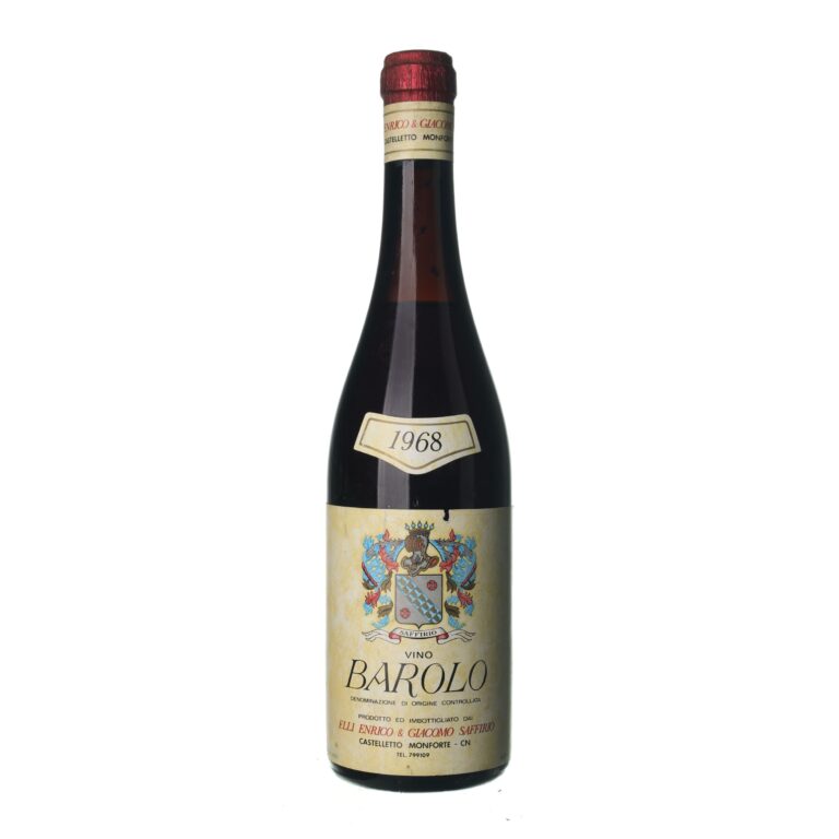 1968 Barolo Enrico & Giacomo Saffirio