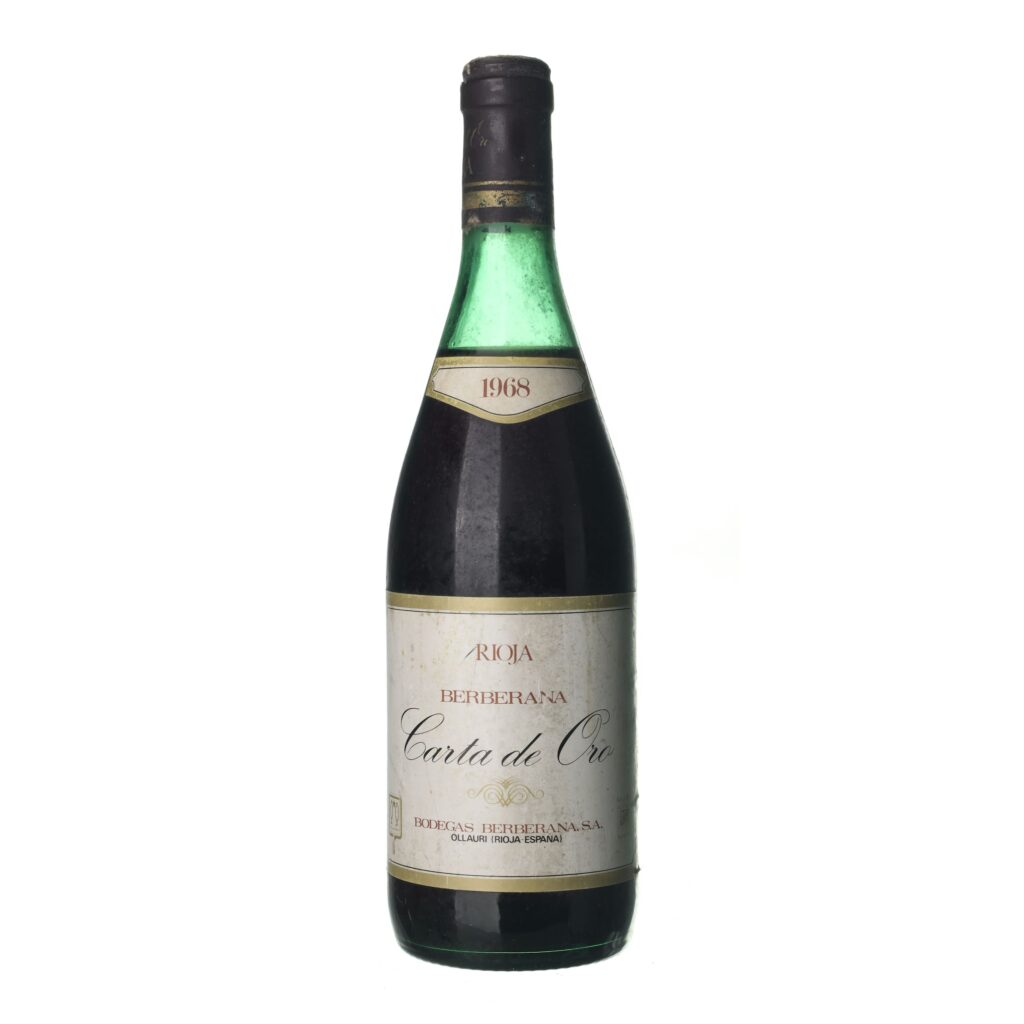 1968 Rioja Crianza Berberana
