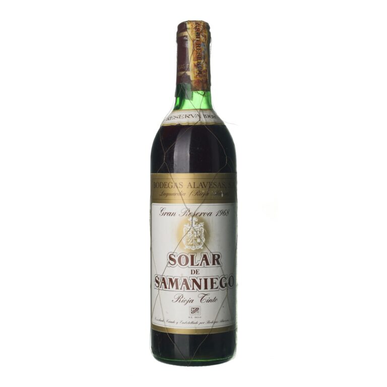 1968 Rioja Gran Reserva Solar de Samaniego