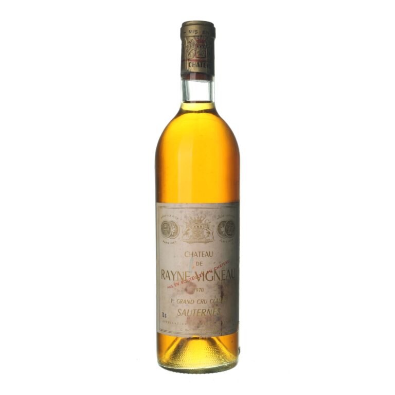 1970 Sauternes Grand Cru Chateau de Rayne Vigneau